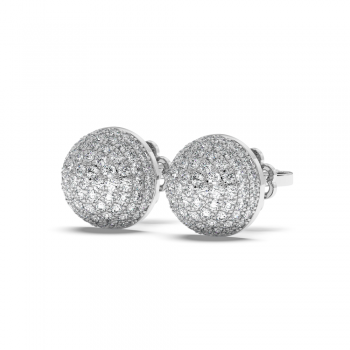 0.27 ct diamond earrings