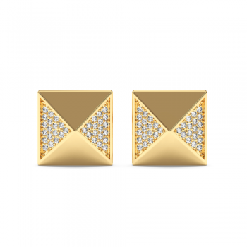 0.28 ct diamond earrings