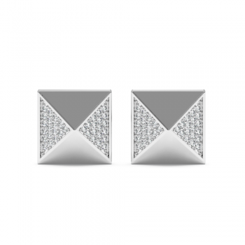 0.28 ct diamond earrings