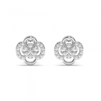 0.29 ct diamond earrings