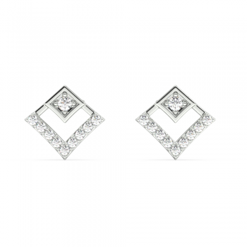 0.31 ct diamond earrings