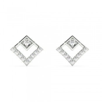0.31 ct diamond earrings