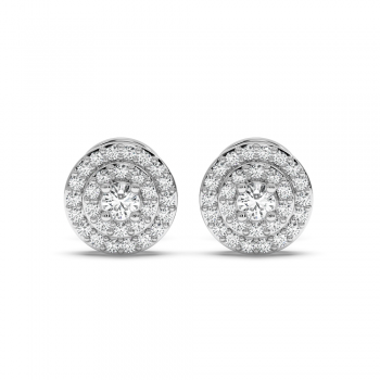 0.34 ct diamond earrings