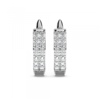 0.29 ct diamond earrings