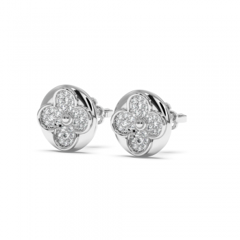 0.36 ct diamond earrings