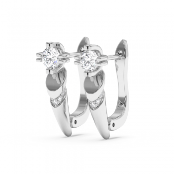 0.39ct Diamond Earrings