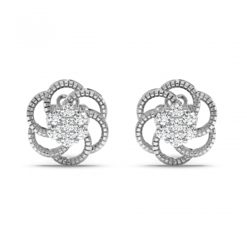 0.40ct diamond earrings