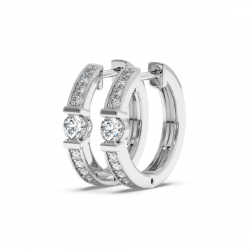0.41ct Diamond Earrings