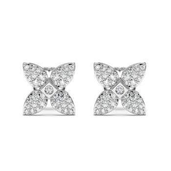 0.43ct diamond earrings