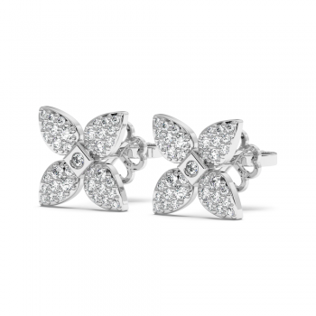 0.43ct diamond earrings