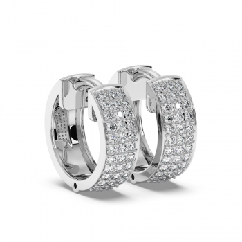 0.46 ct diamond earrings