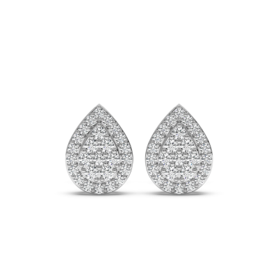 0.47 ct diamond earrings