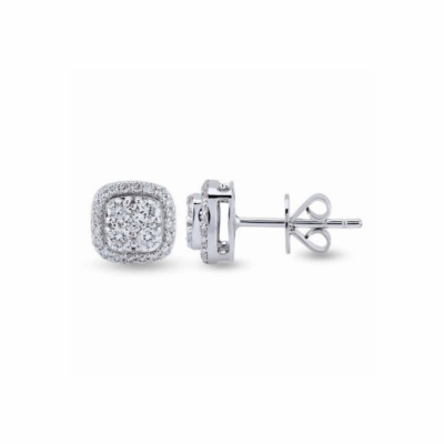 0.48 ct diamond earrings