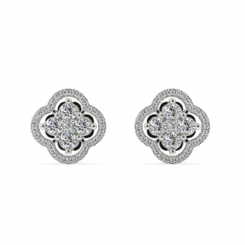 0.50 ct diamond earrings