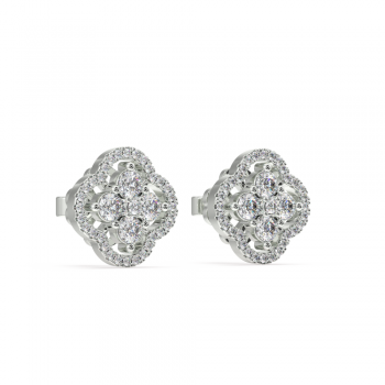0.50 ct diamond earrings