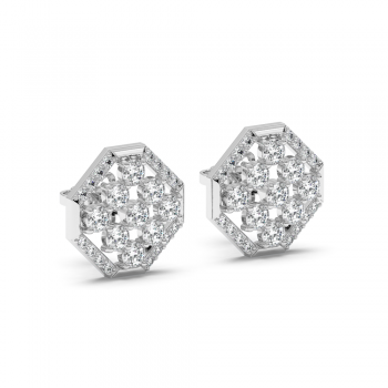 0.50 ct diamond earrings