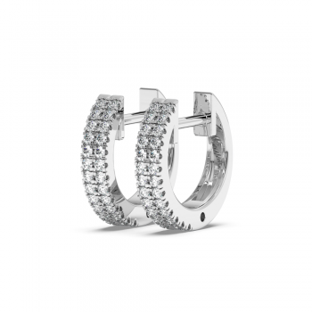 0.28 ct diamond earrings