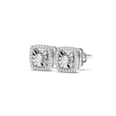 0.53 ct diamond earrings