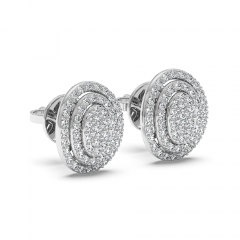 0.56 ct diamond earrings