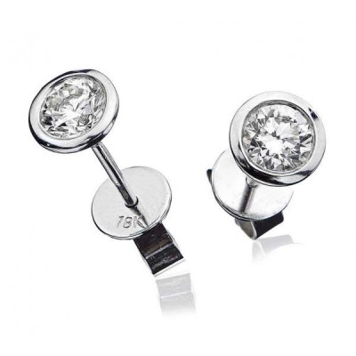 0.56 ct diamond earrings