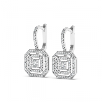 0.59ct Diamond Earrings
