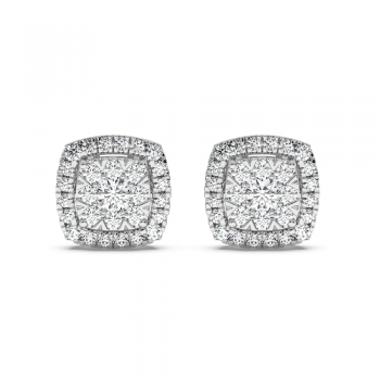 0.54ct diamond earrings