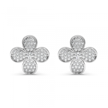 0.61ct diamond earrings
