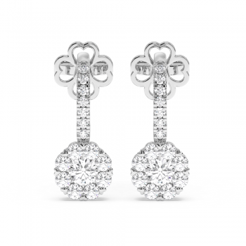 0.61ct Diamond Earrings