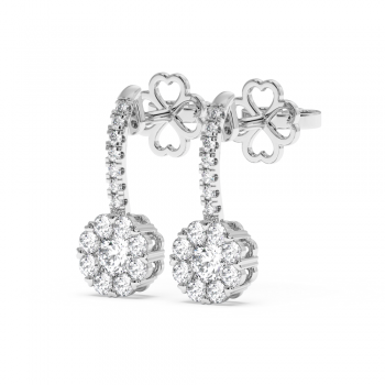 0.61ct Diamond Earrings