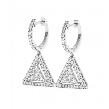 0.78ct Diamond Earrings
