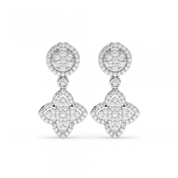 0.78ct Diamond Earrings