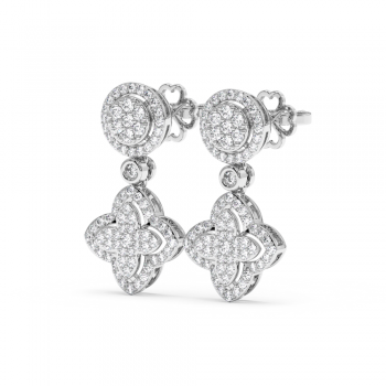 0.78ct Diamond Earrings