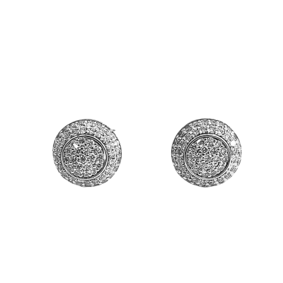 0.81 ct diamond earrings