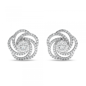 0.83ct Diamond Earrings