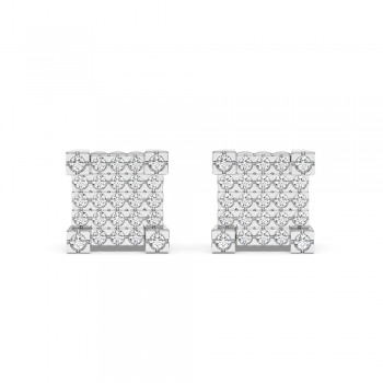 0.87 ct diamond earrings