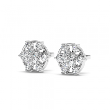 0.87ct Diamond Earrings