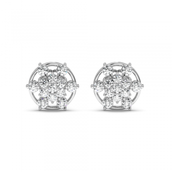 0.87ct Diamond Earrings