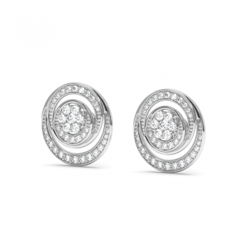 0.88ct diamond earrings