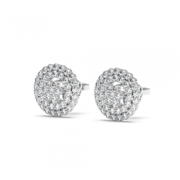 0.90 ct diamond earrings
