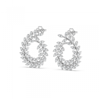 0.92 ct diamond earrings