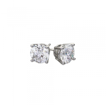 1.00 ct diamond earrings