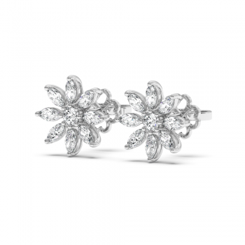 1.01ct Diamond Earrings