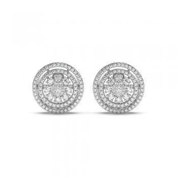 1.01ct Diamond Earrings