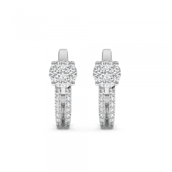 1.04 ct Diamond Earrings
