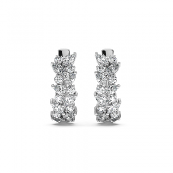 1.06 ct diamond earrings