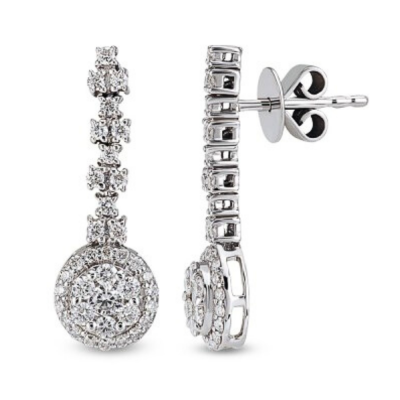 1.10 ct Diamond Earrings