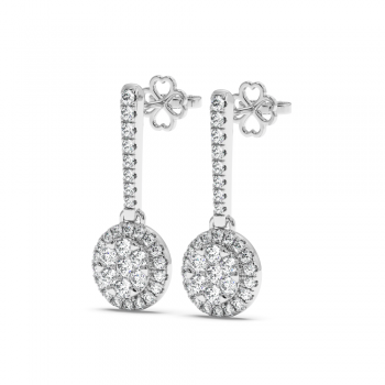 1.11ct Diamond Earrings