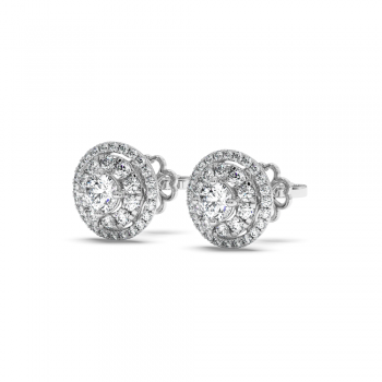 1.14 ct Diamond Earrings