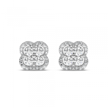 1.17 ct diamond earrings