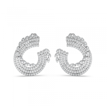 1.19 ct diamond earrings